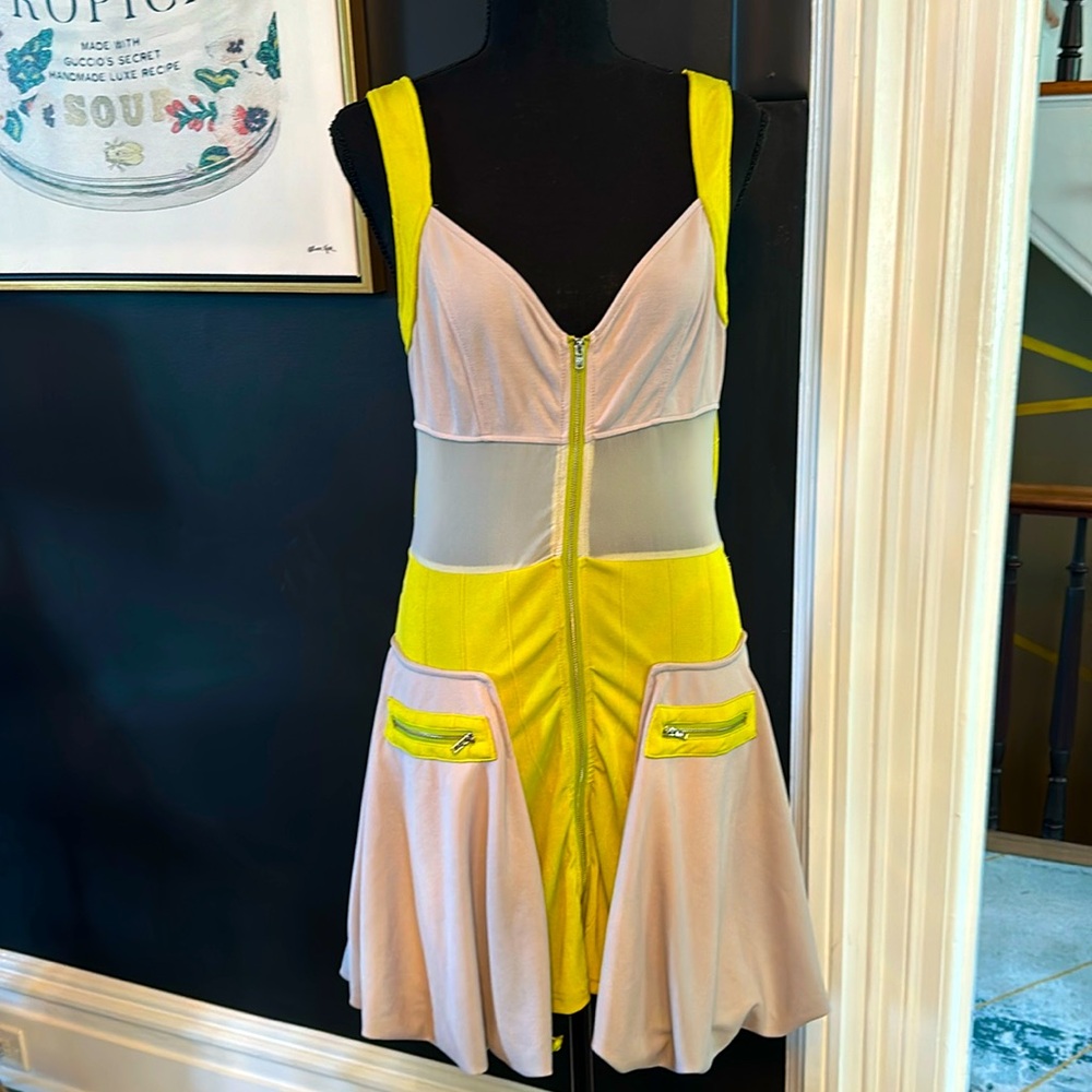 Juniors SHEIN summer mesh sport dress size medium NWT